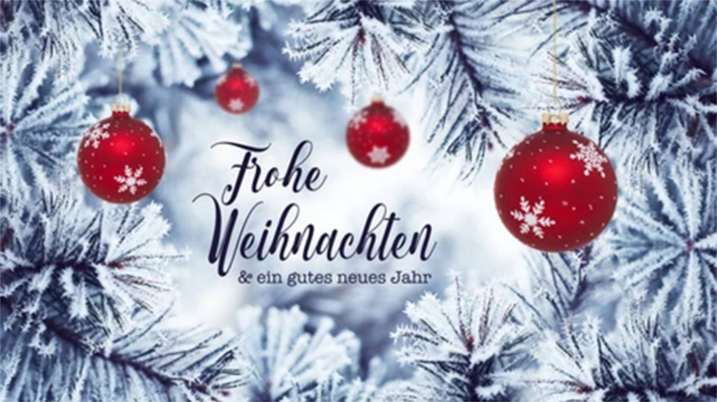Frohe Weihnachten 2025